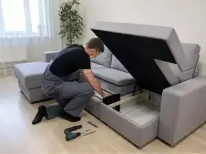 сборка дивана на дому